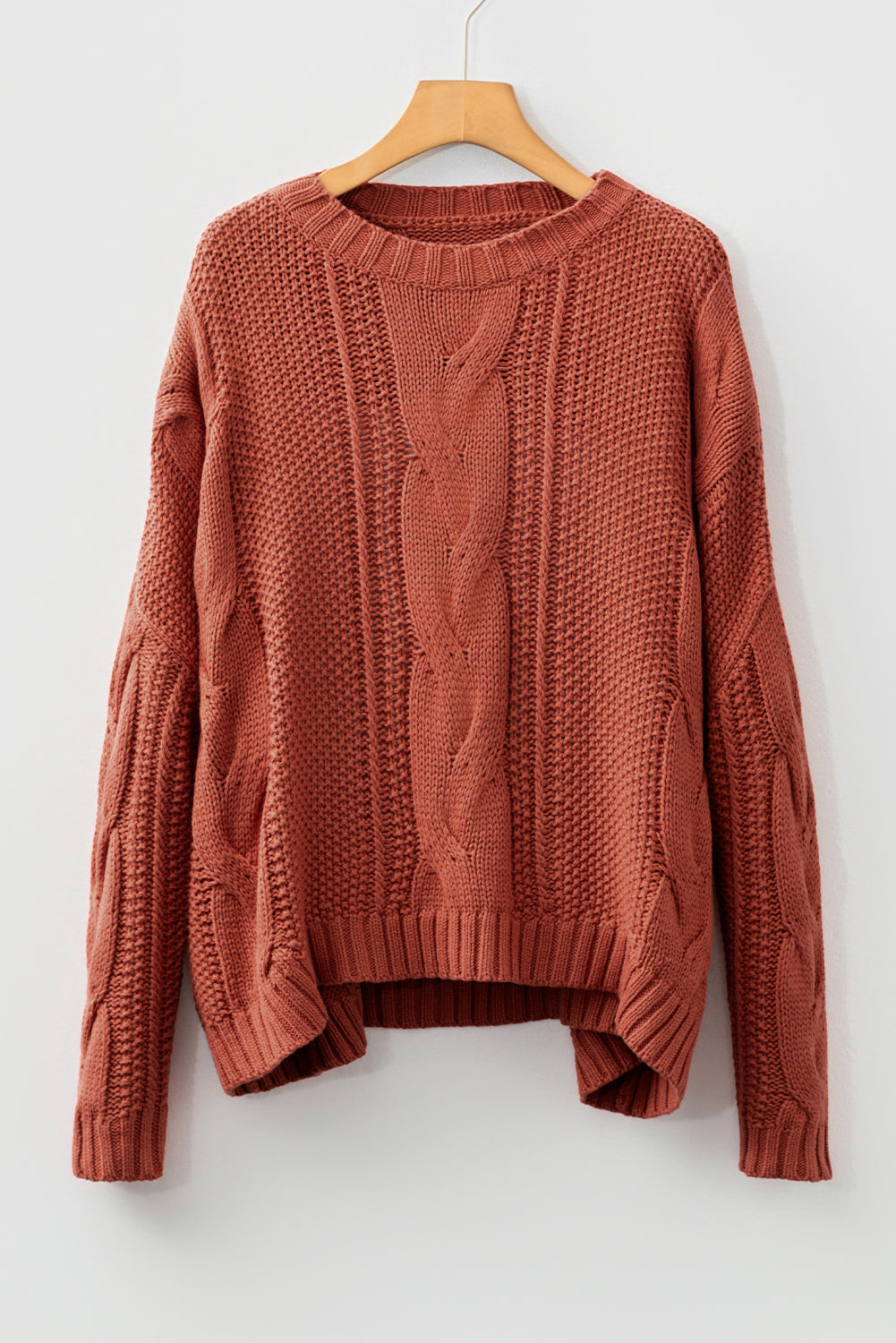 Burl Textured Knit Sweater