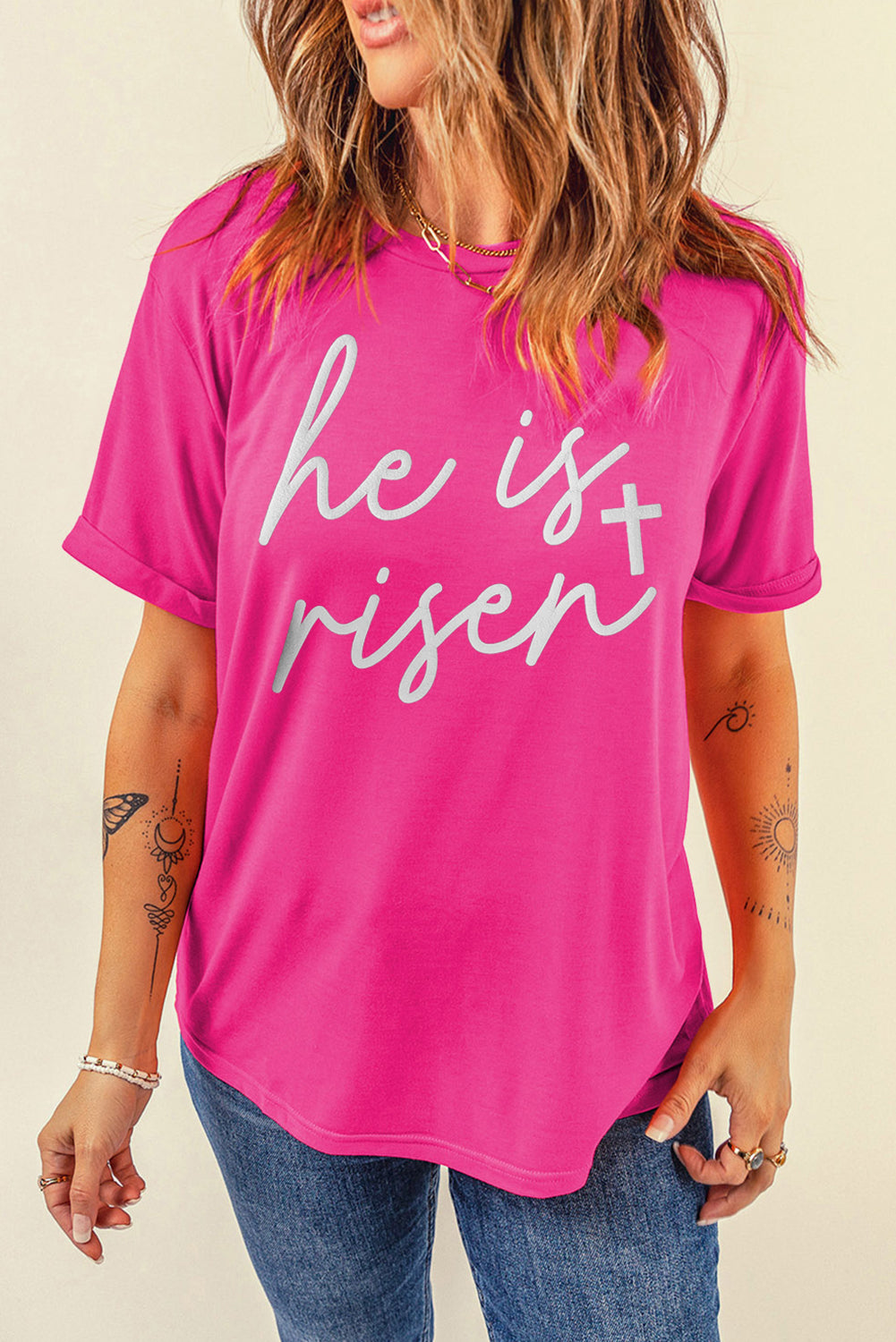 He Is Risen Graphic Tee