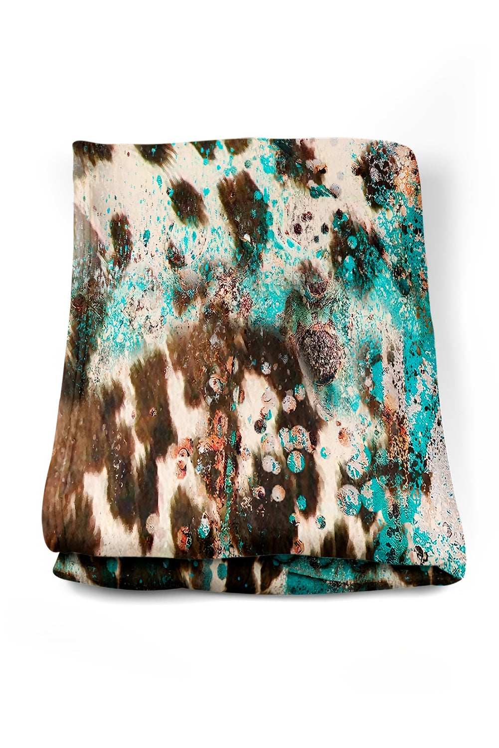 Large Western Flannel Blanket