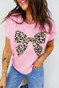 Leopard Bow T-Shirt