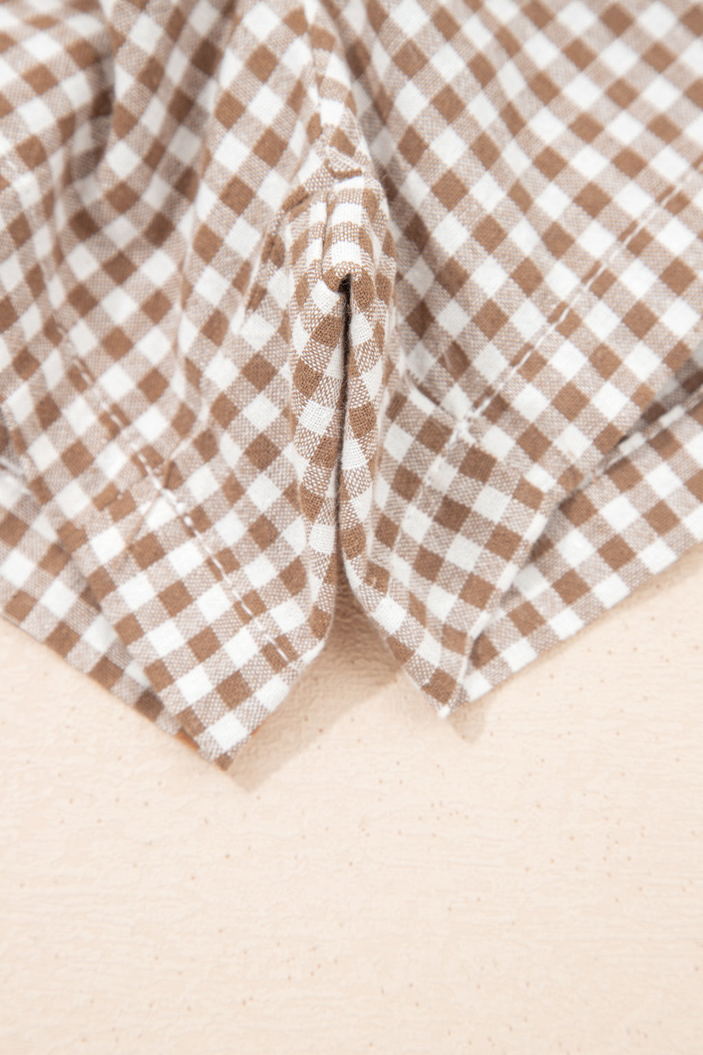 Plus Size Plaid Shorts