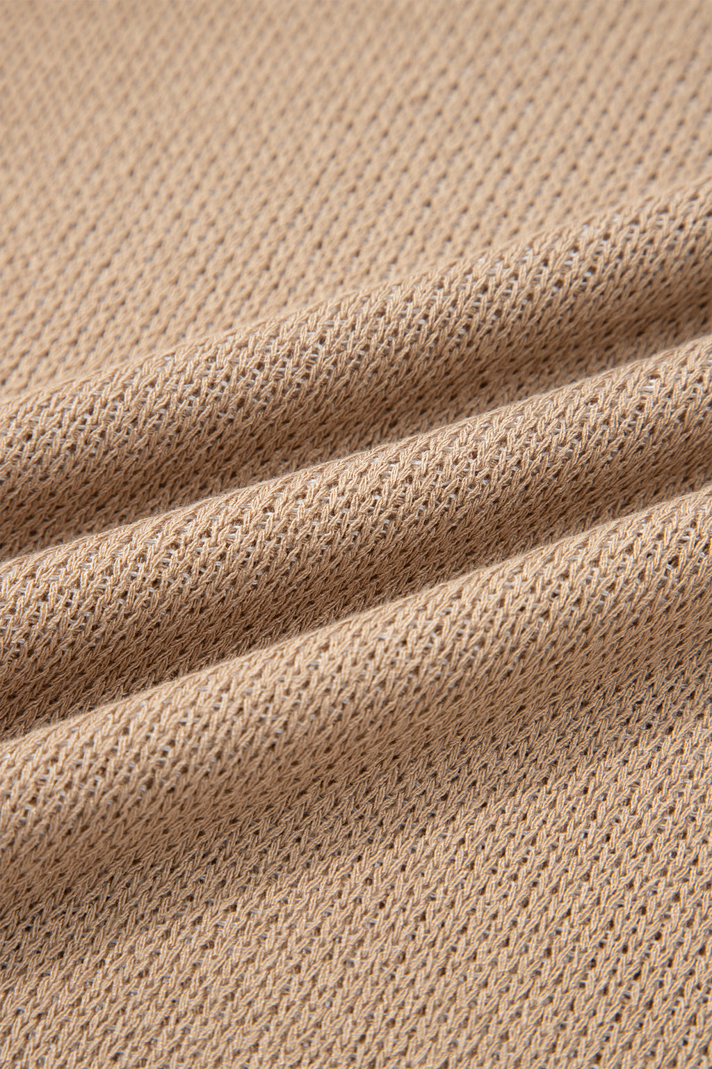 Goat Horse Shoe Pattern Contrast Trim Short Sleeve Sweater