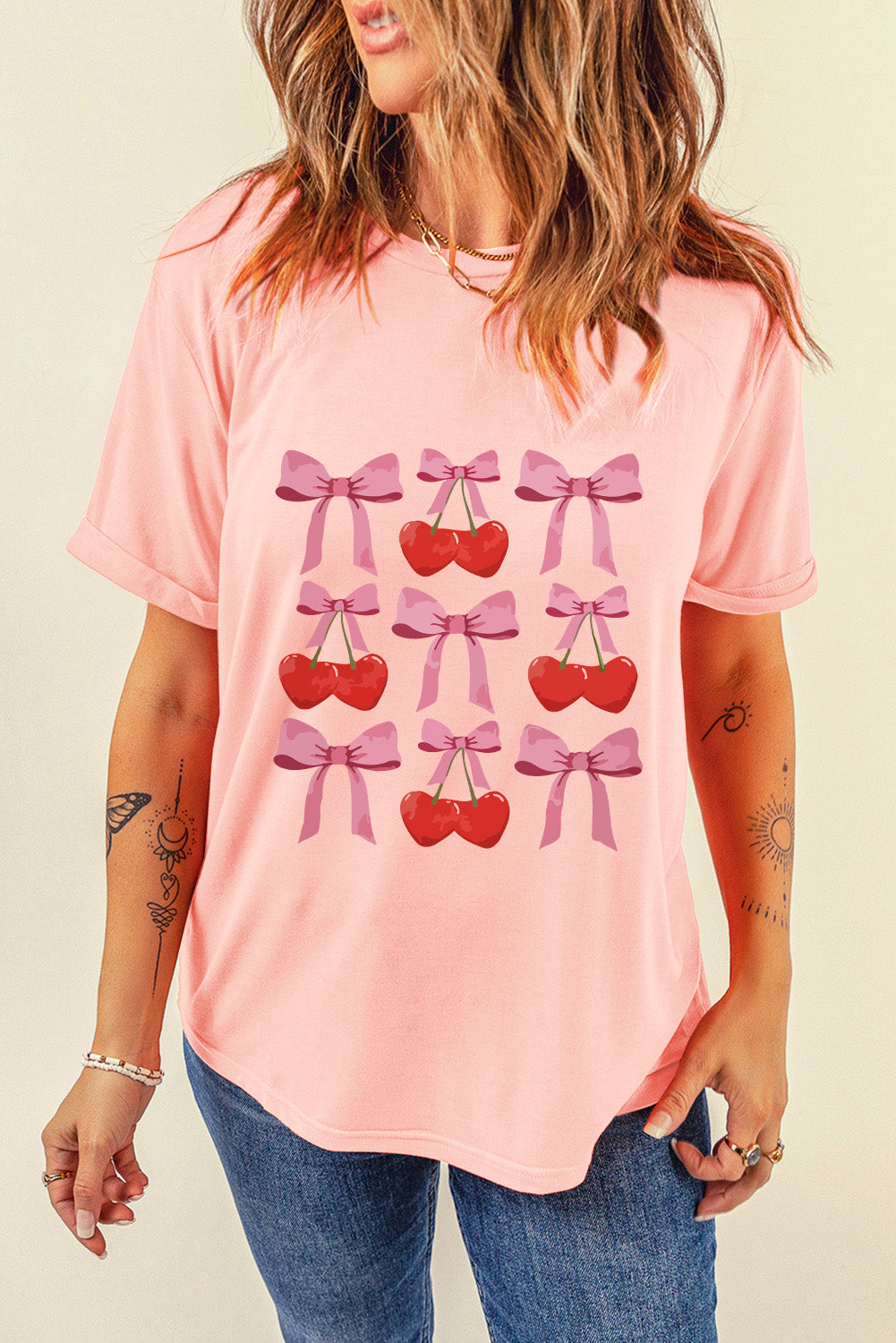 Bow Cherry T-Shirt