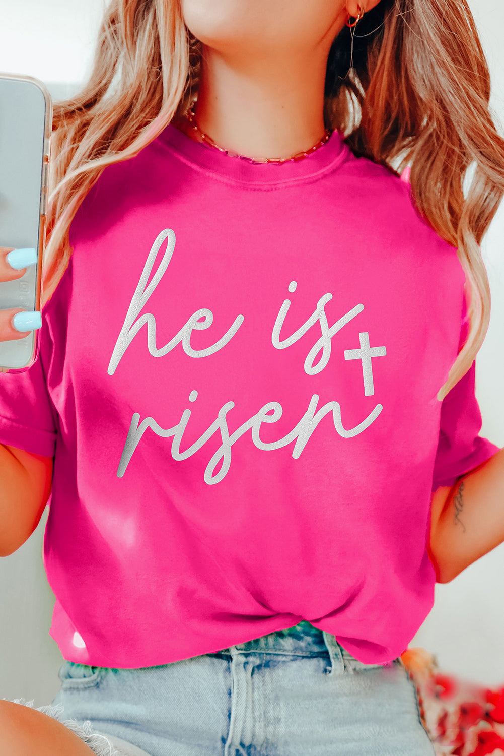 He Is Risen Graphic Tee