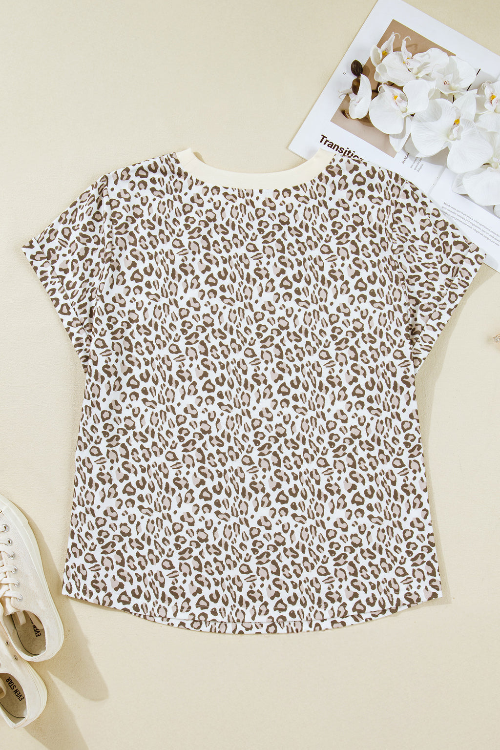 Plus Size Leopard T-Shirt