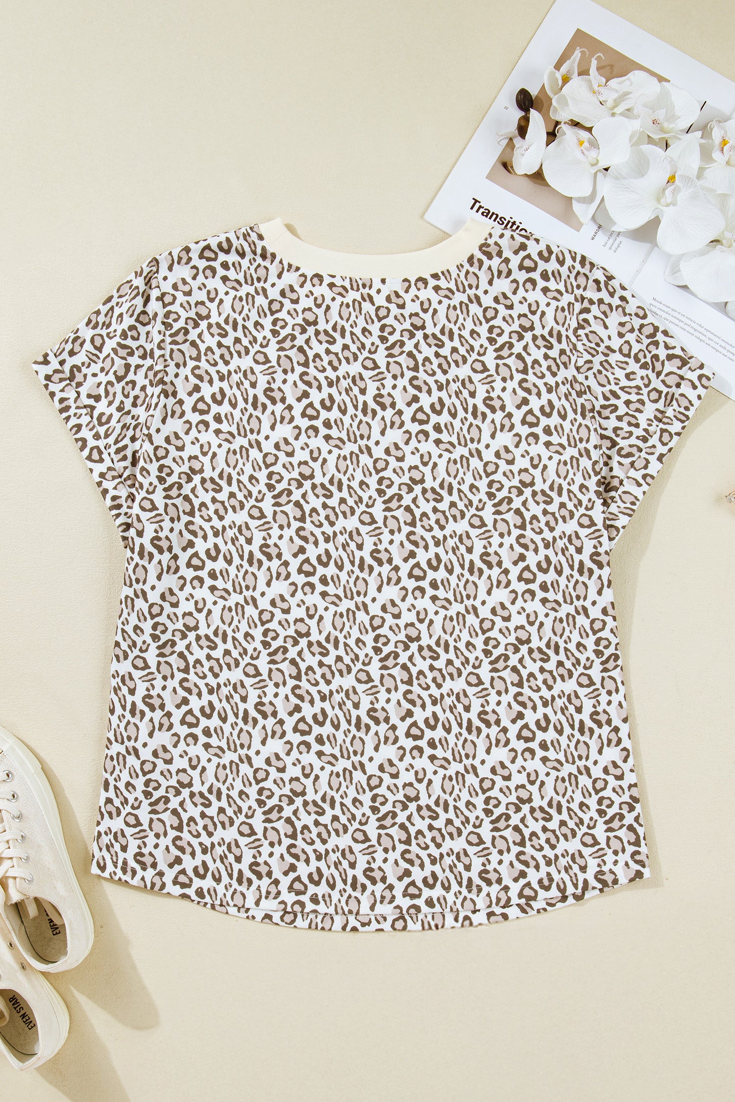 Plus Size Leopard T-Shirt