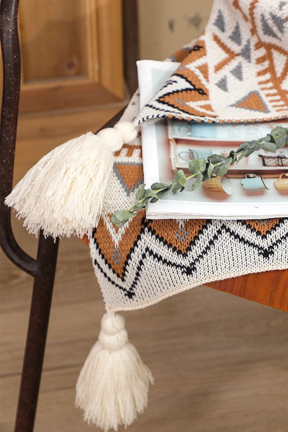 Bohemian Tassel Blanket