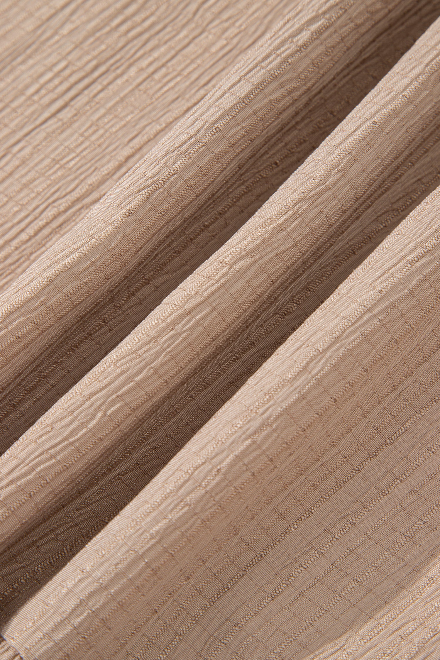 Dark Khaki Plus Size Textured Ruffled Short Sleeve Dress