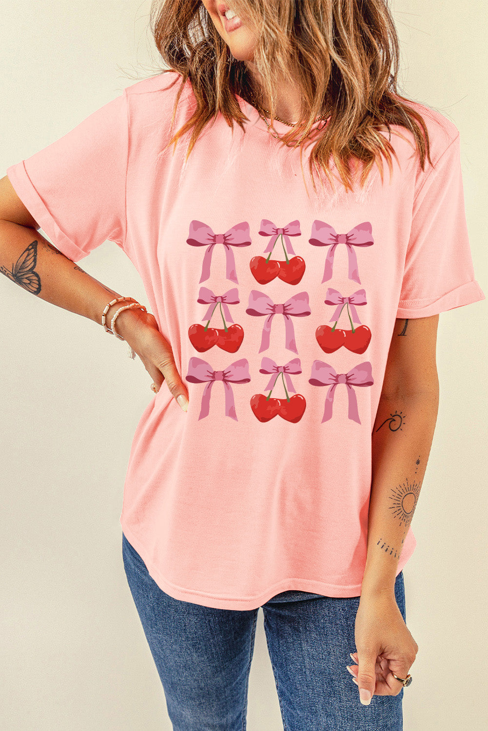 Bow Cherry T-Shirt