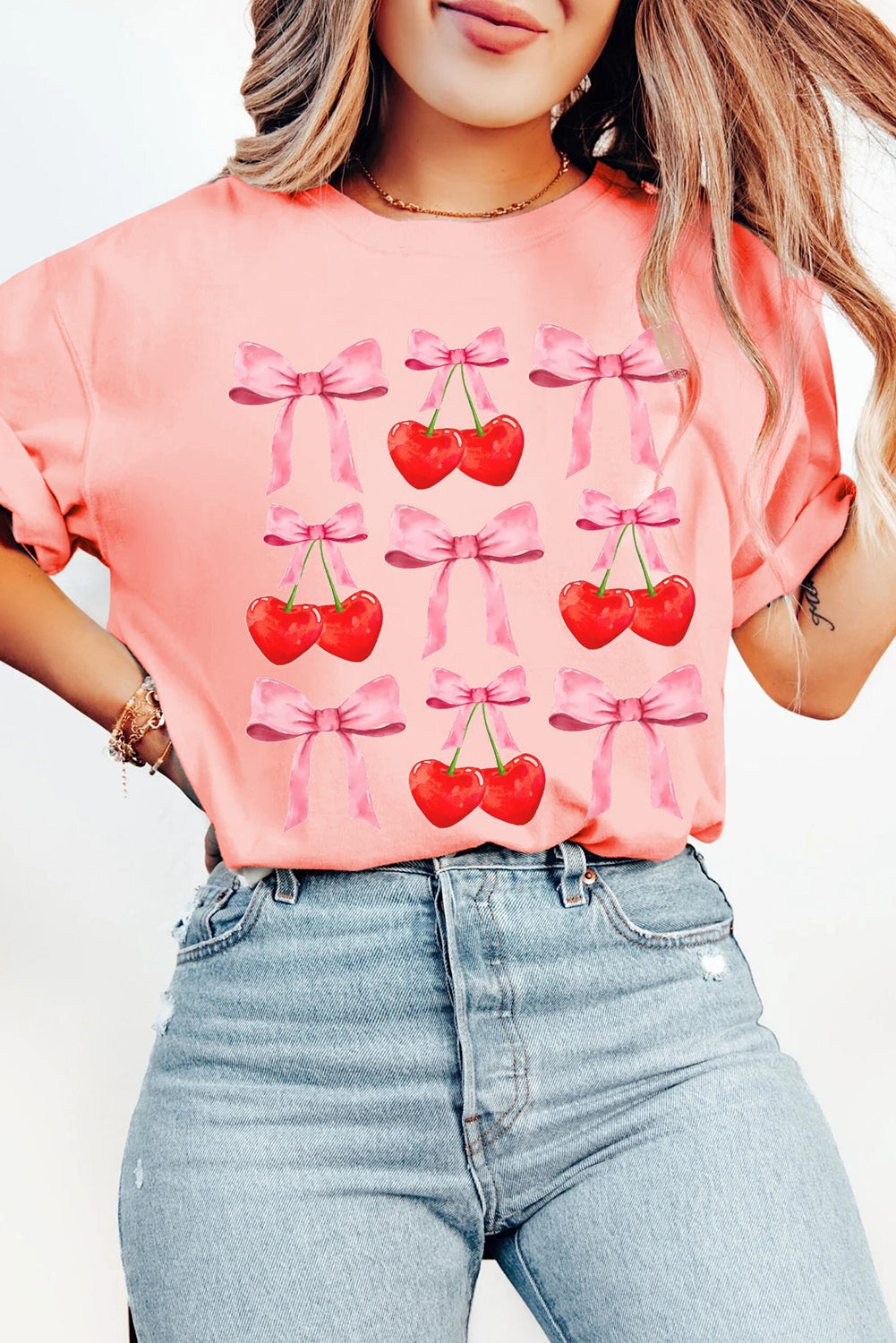 Bow Cherry T-Shirt