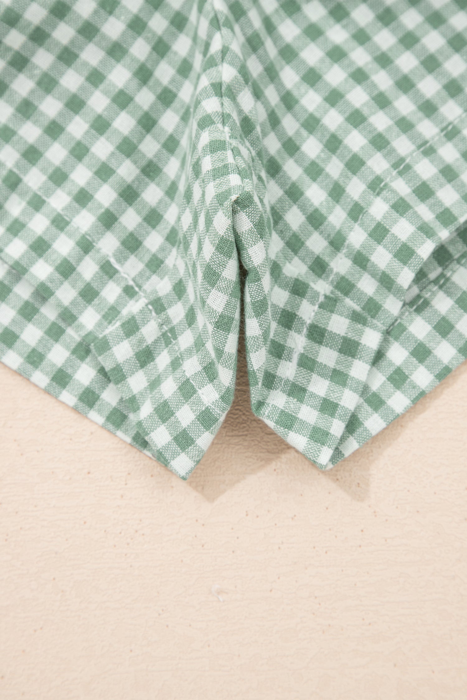 Plus Size Plaid Shorts