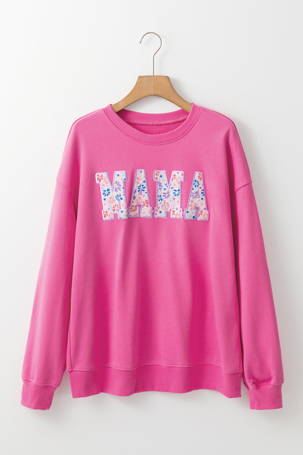 Floral Mama Graphic Pullover Sweatshirt