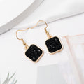 Metal Square Earrings