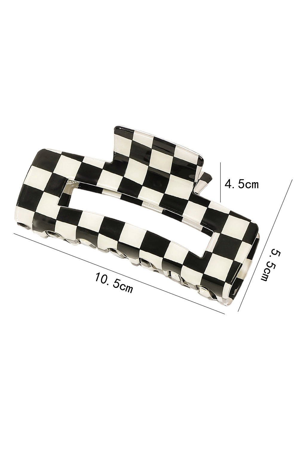 Checkered Hair Clip