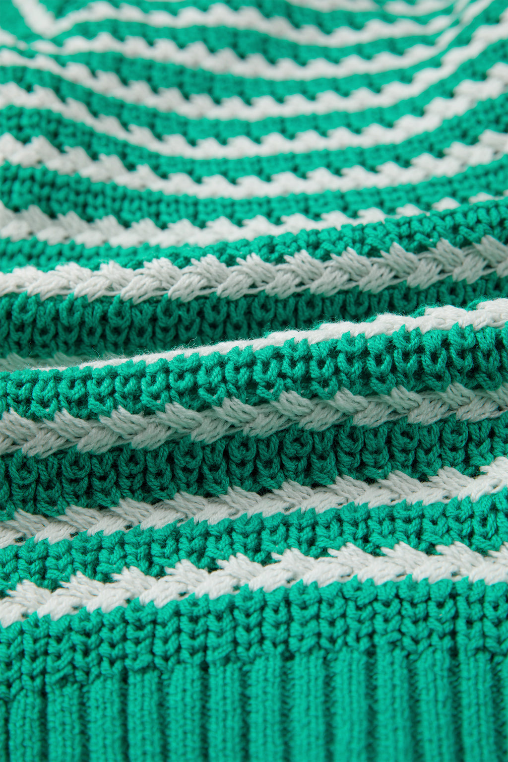 Striped Bow Knot Short Sleeve Top