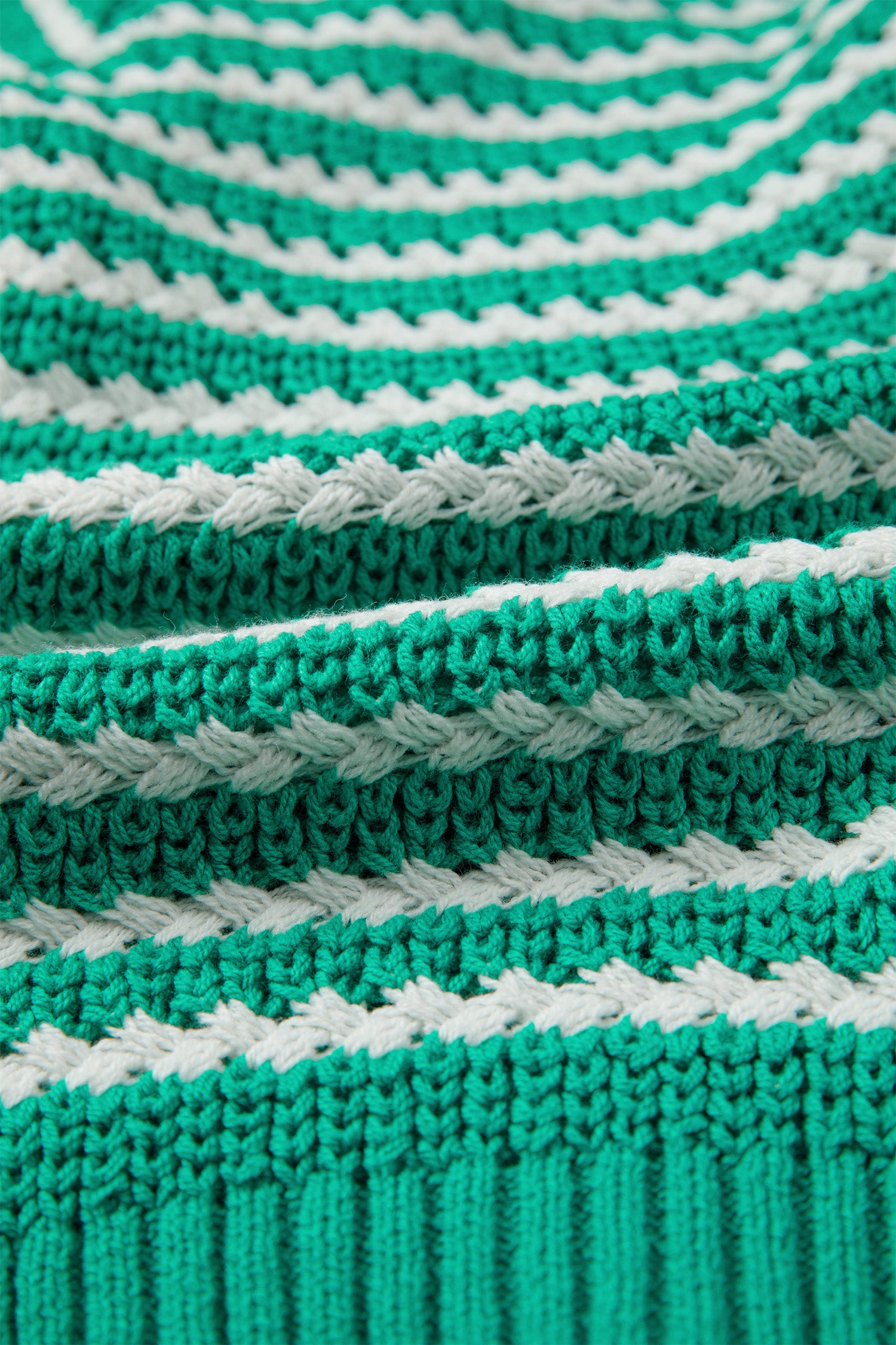 Striped Bow Knot Short Sleeve Top