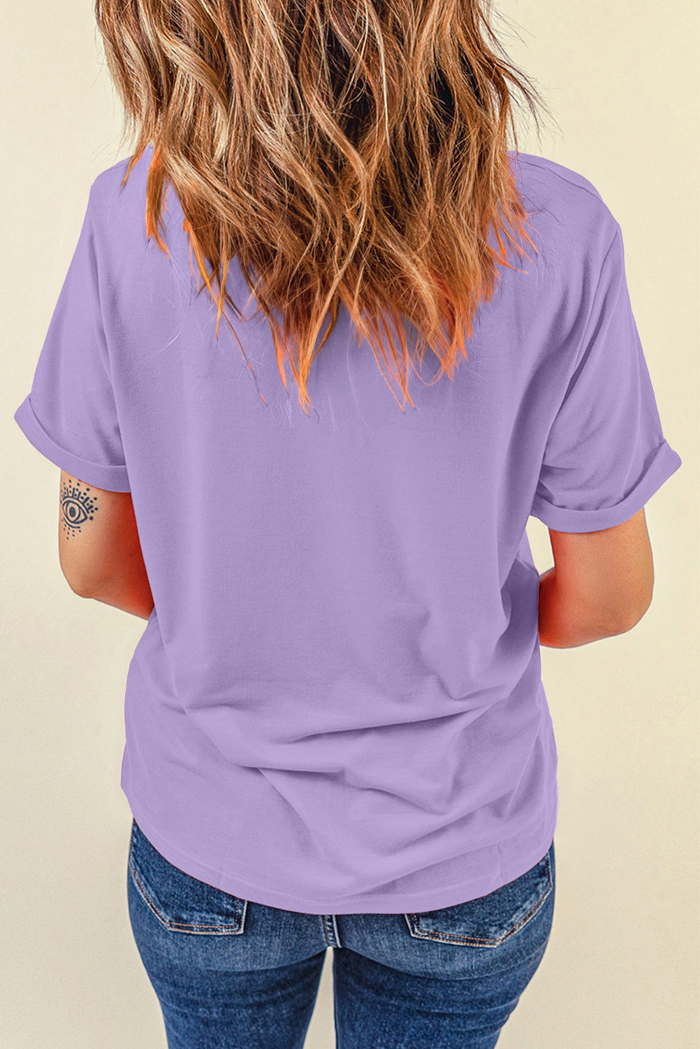 Celebrative Easter Eggs Bow Casual T Shirt