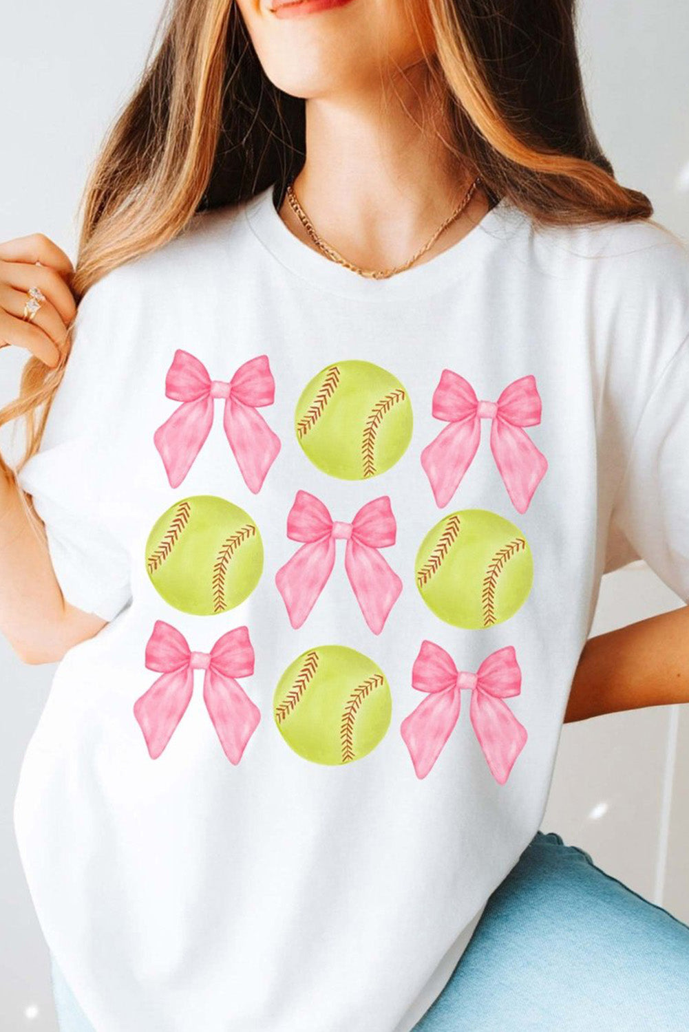 Bow Tie Baseball GraphicTee