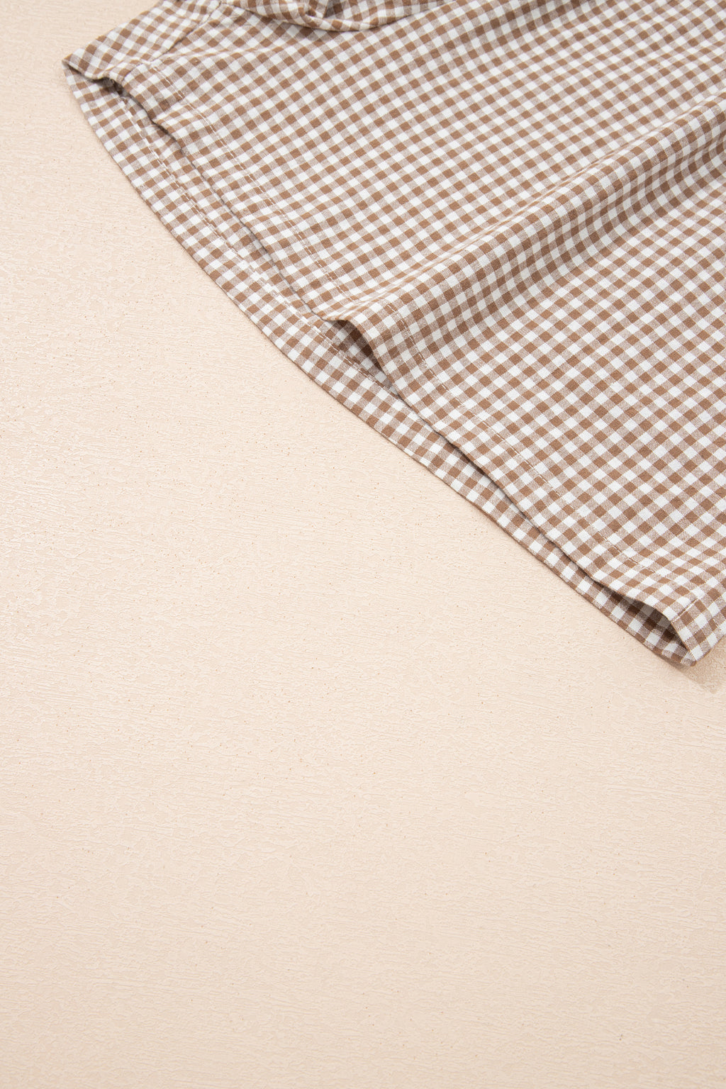 Plus Size Plaid Shorts