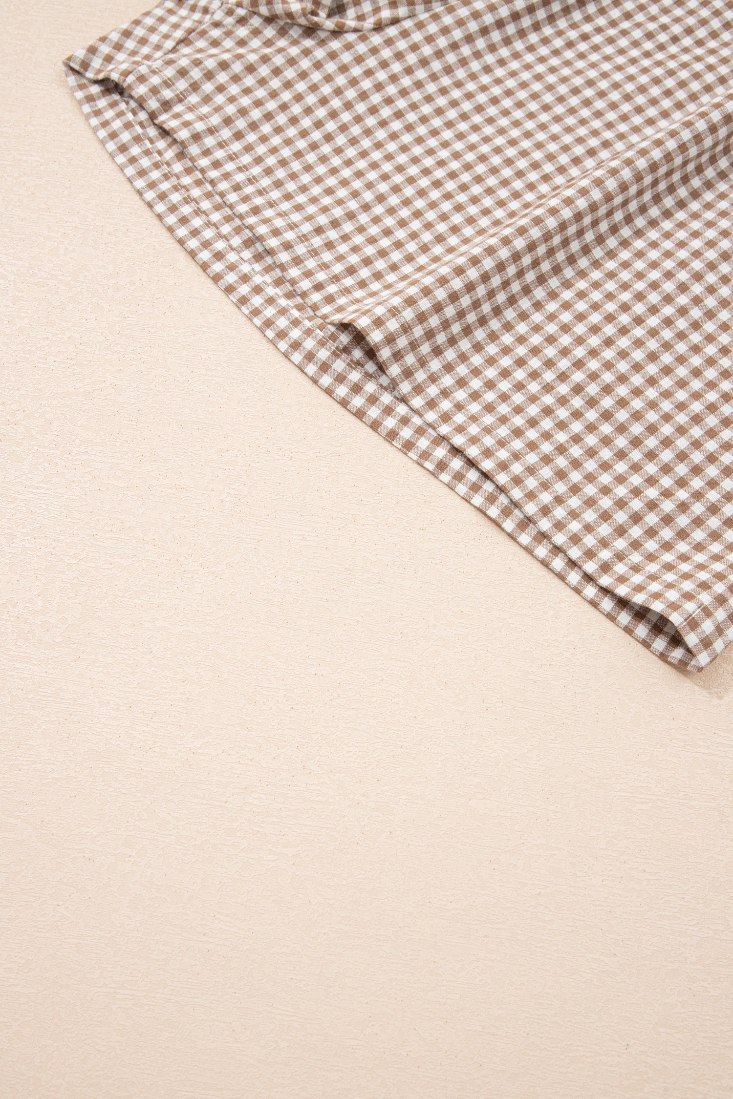 Plus Size Plaid Shorts