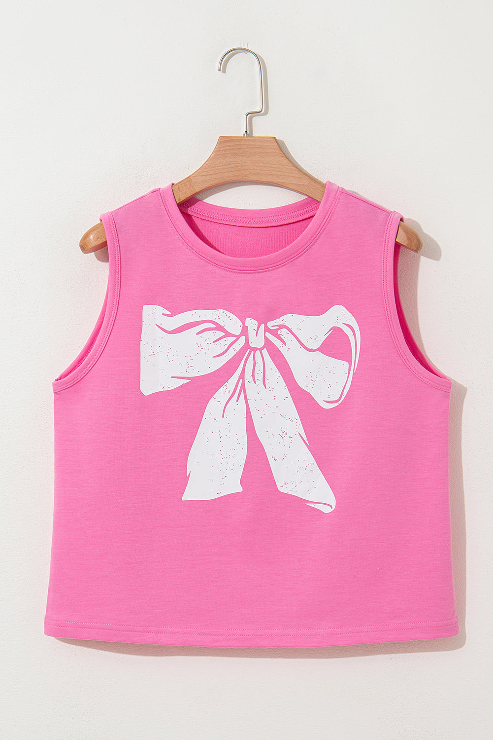Pink Bow Tank Top