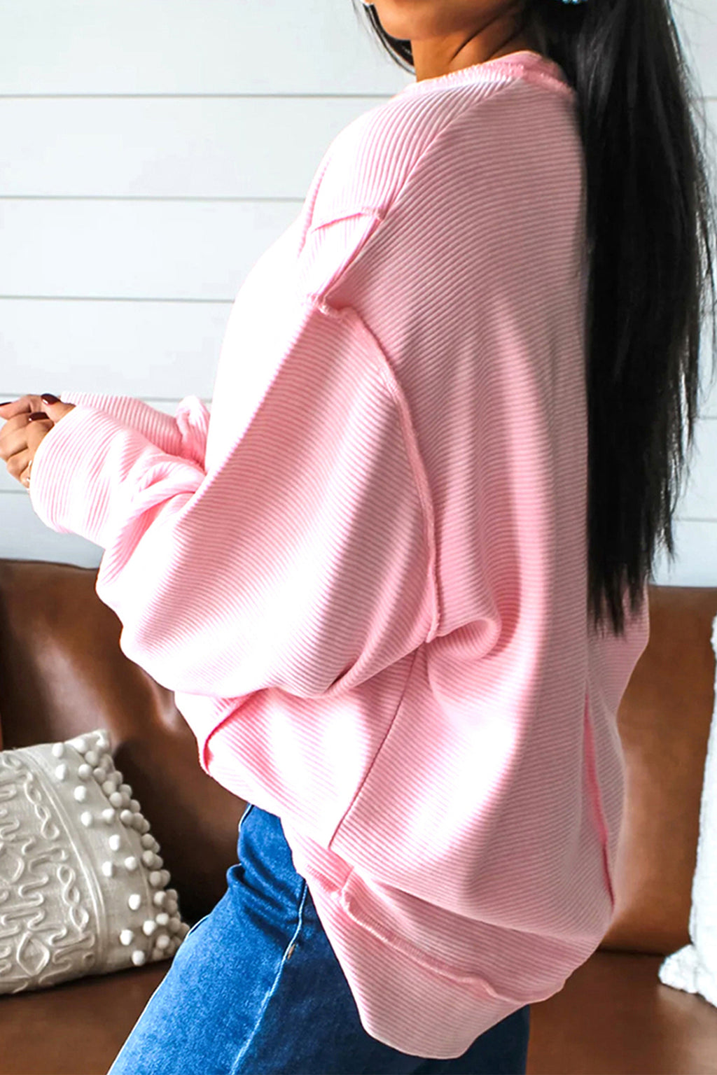 You are so Loved Bow Graphic Pullover Top