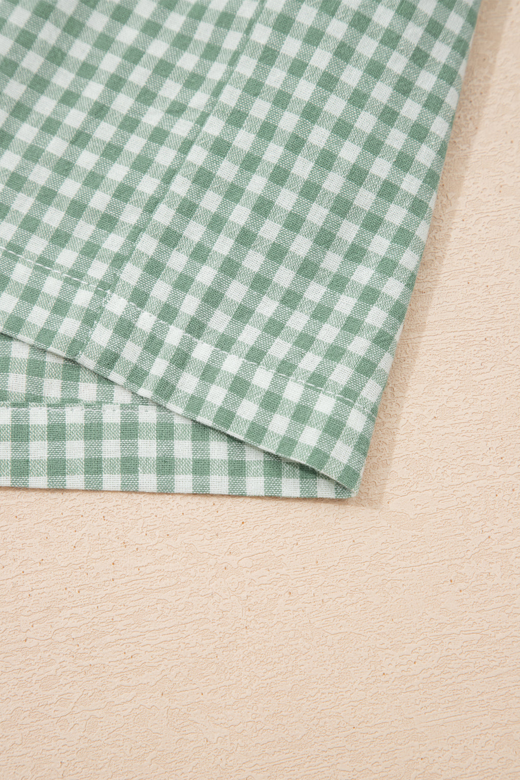 Plus Size Plaid Shorts