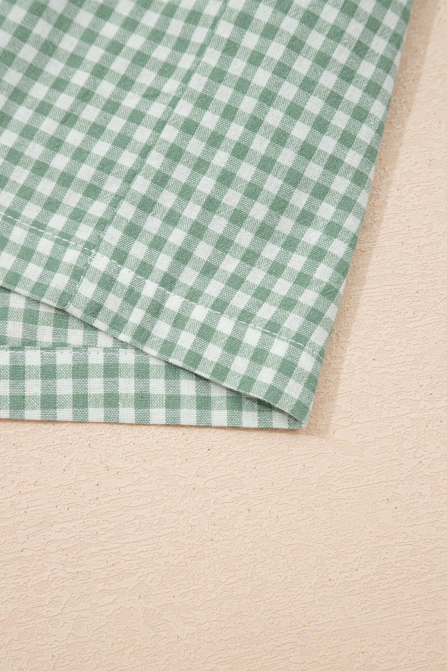 Plus Size Plaid Shorts