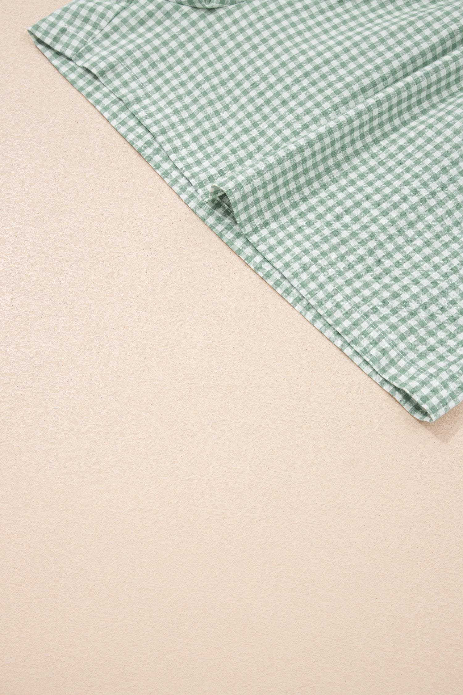 Plus Size Plaid Shorts