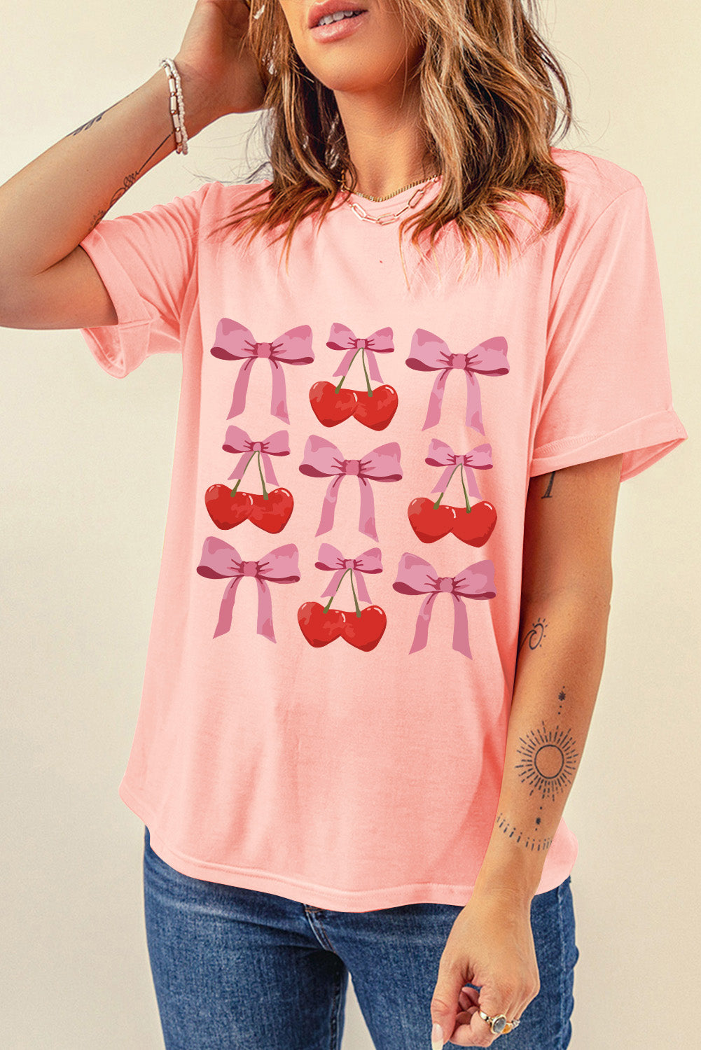 Bow Cherry T-Shirt