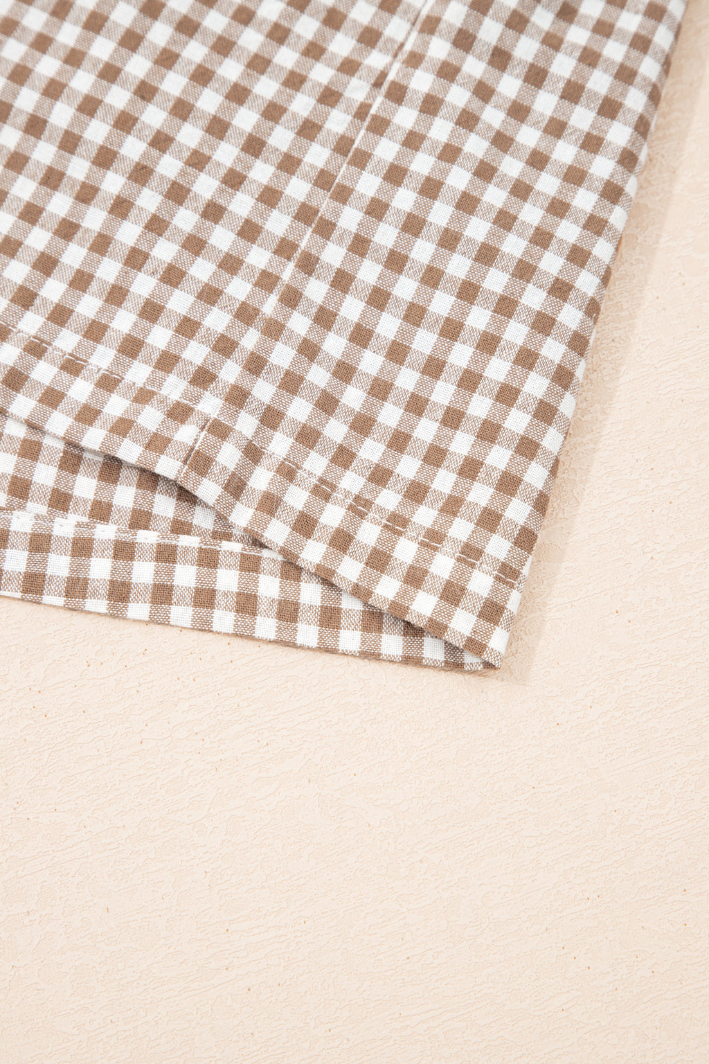 Plus Size Plaid Shorts