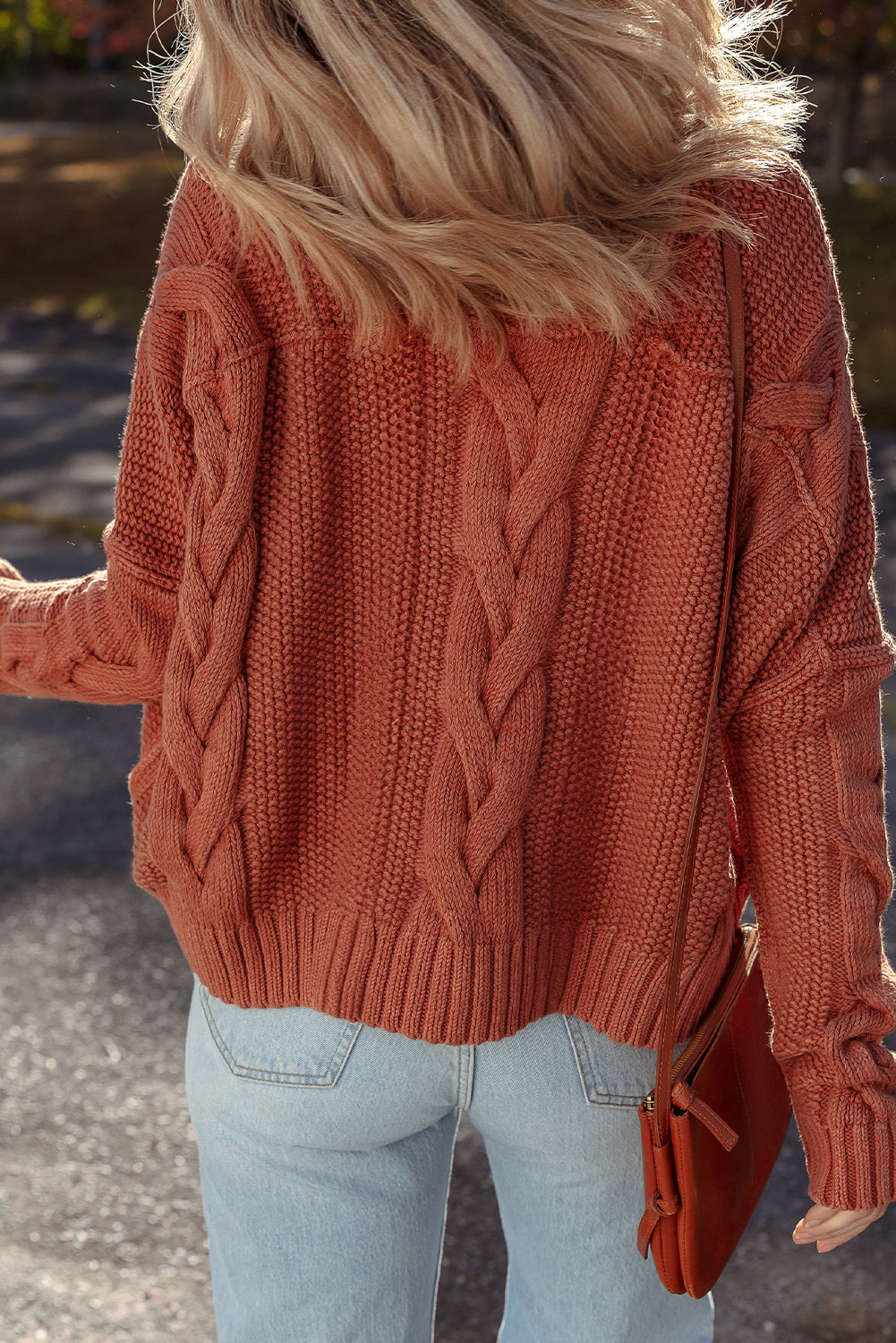 Burl Textured Knit Sweater