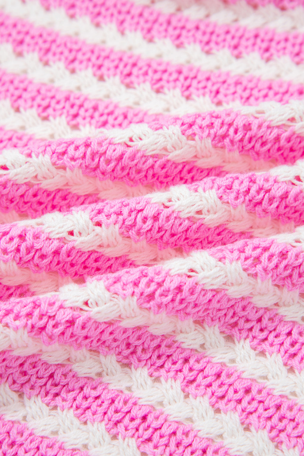 Striped Bow Knot Short Sleeve Top