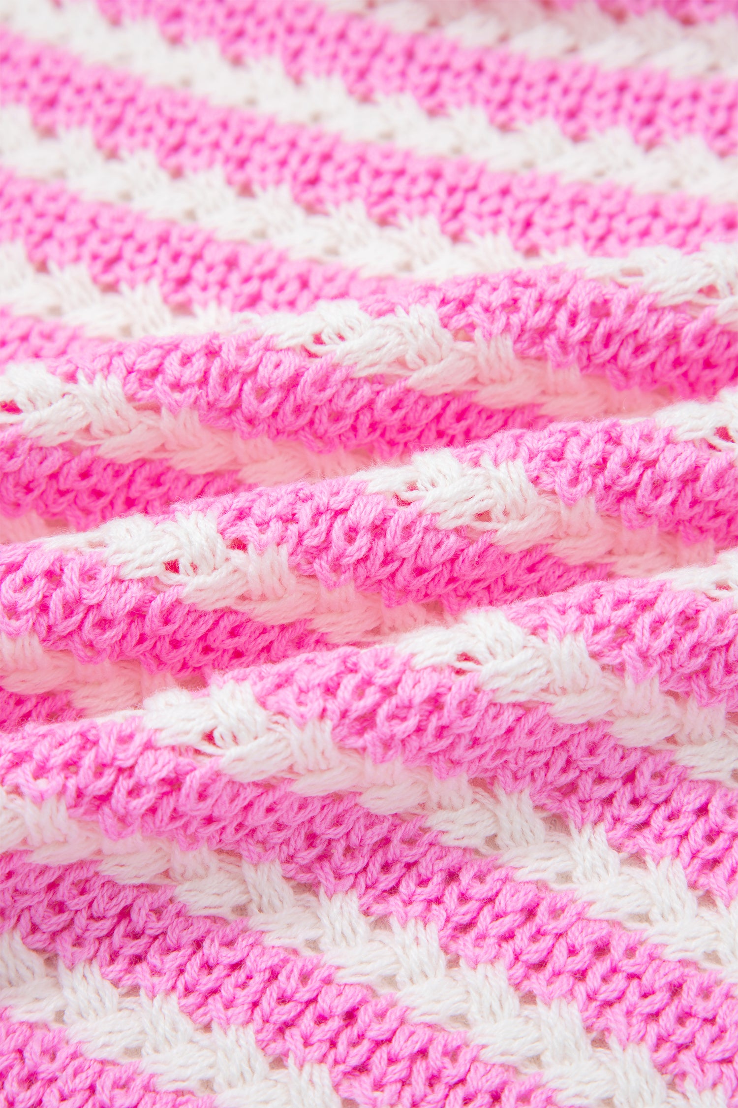 Striped Bow Knot Short Sleeve Top