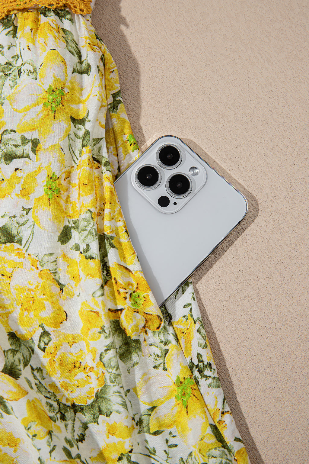 Floral Empire Waist Maxi Dress