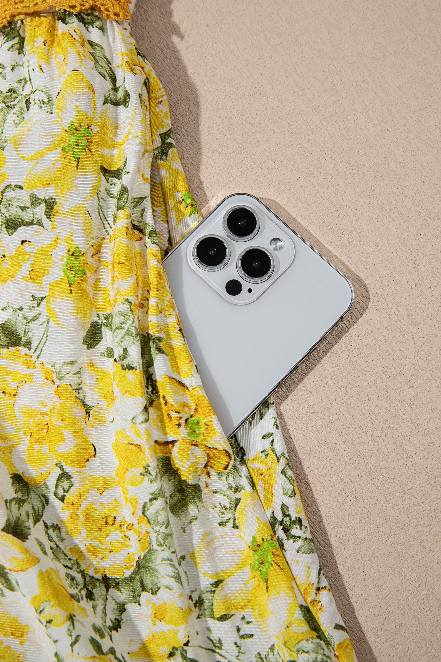 Floral Empire Waist Maxi Dress