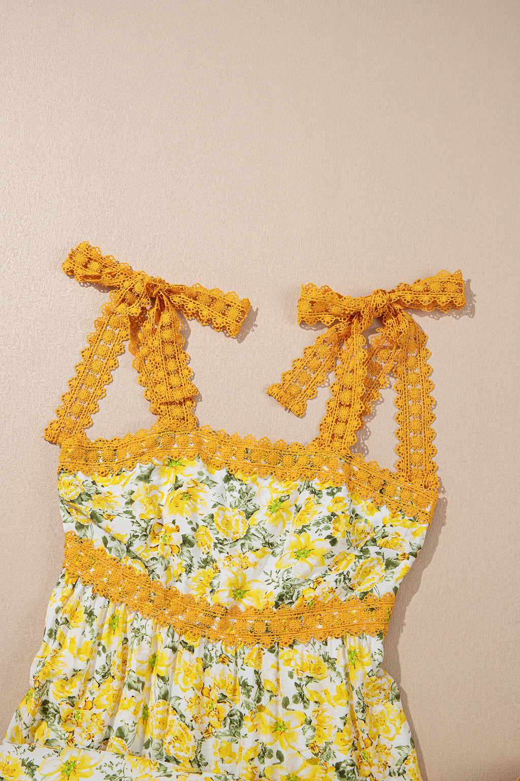 Floral Empire Waist Maxi Dress