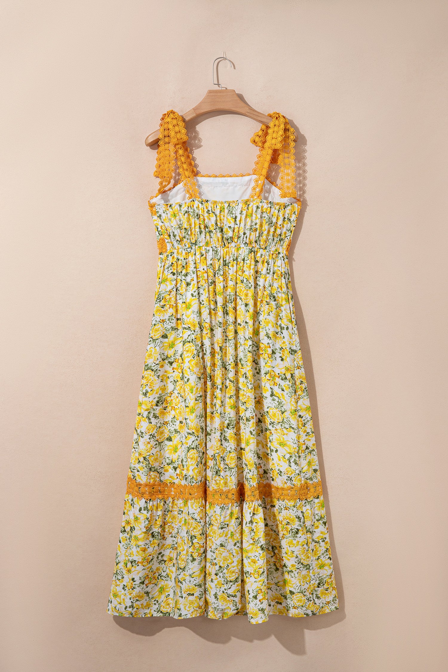 Floral Empire Waist Maxi Dress