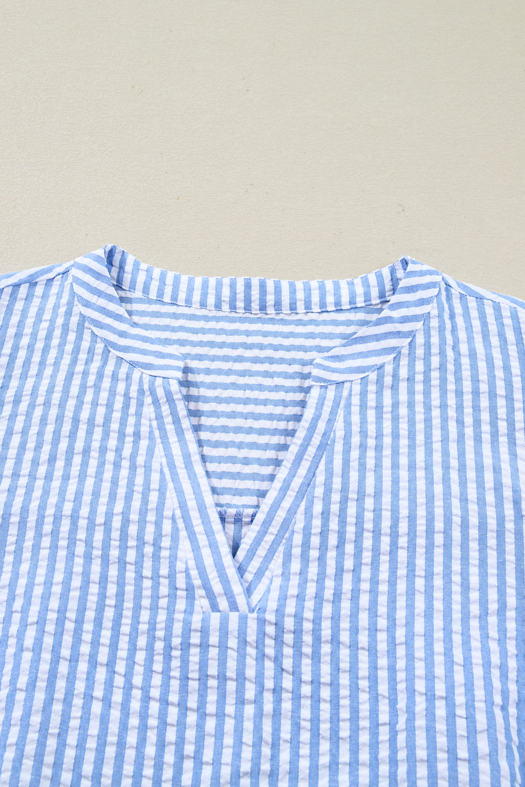 Plus Size Stiped Puff Sleeve Tiered Curvy Dress